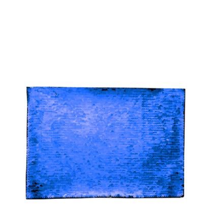 Picture of RECTANGLE ADHESIVE sequin (BLUE dark)21x28cm