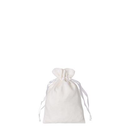 Picture of DRAWSTRING BAG double-sided plush  9x14cm