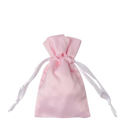 Picture of DRAWSTRING BAG satin pink 35x38cm