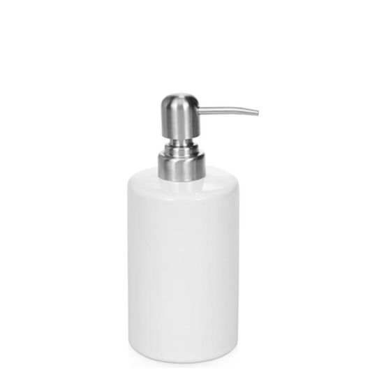 Picture of SOAP PUMP 400ml - CERAMIC white