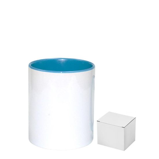 Picture of PENCIL HOLDER - CERAMIC/11oz-BLUE LIGHT(+box)