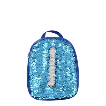 Εικόνα της KIDS LUNCH BAG sequin (BLUE) 18.9x23.7