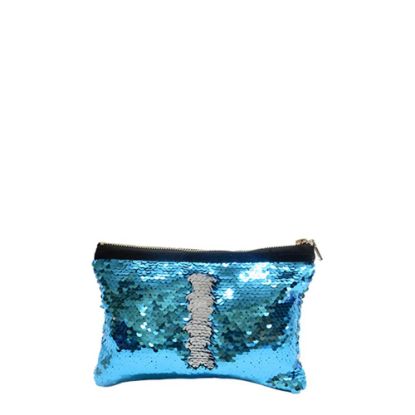 Picture of HANDBAG sequin (BLUE) 19.5x14.5