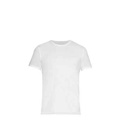 Picture of Polyester T-Shirt (UNISEX Medium) WHITE 145gr Cotton Feeling