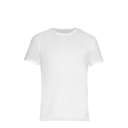 Picture of Polyester T-Shirt (UNISEX 2XLarge) WHITE 145gr Cotton Feeling