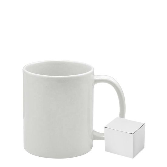 Picture of Mug White (Gloss) 11oz. Grade AA with Box