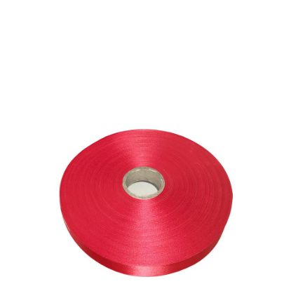 Picture of RIBBON SATIN (1side) Red Dark 25x100m