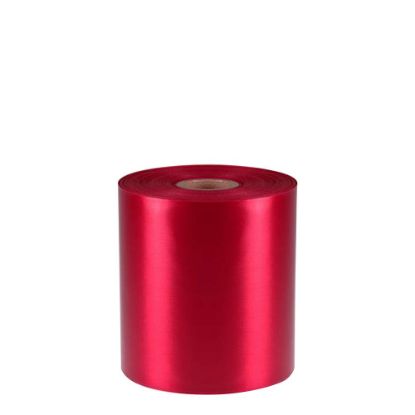 Picture of RIBBON POLYESTER (1side) Red 100x50m