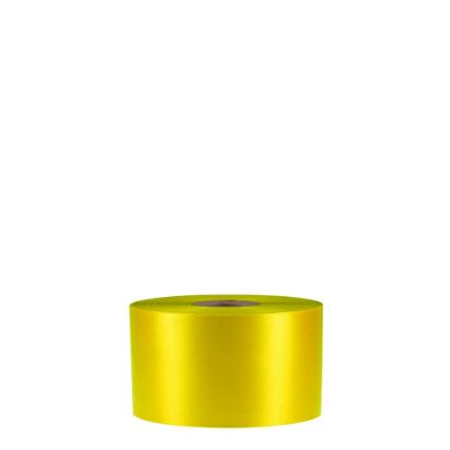 Picture of RIBBON POLYESTER (1side) Yellow 45x50m