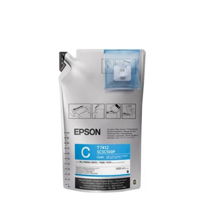 Εικόνα της EPSON (INK) F6200,72, 92 (1 liter) CYAN