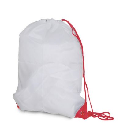 Picture of GYM BAG - 55x40x14 - Polyester/RED cord