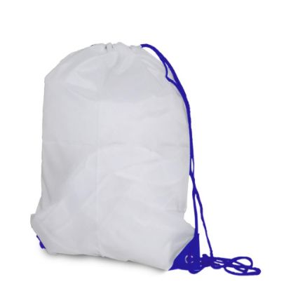 Picture of GYM BAG - 55x40x14 - Polyester/BLUE cord