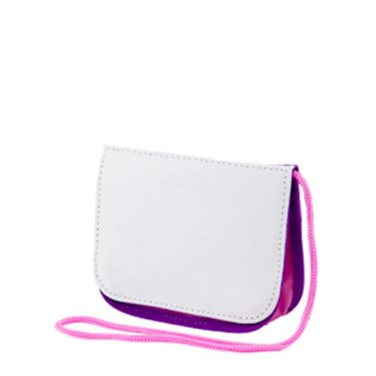 Picture of KIDS - NECK POUCH - Peach & Purple