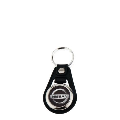 Picture of KEYRING LEATHER (BLACK) D.25mm (pack 100)