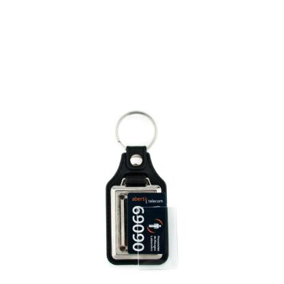 Picture of KEYRING LEATHER (BLACK) 5x40mm (pack 10)