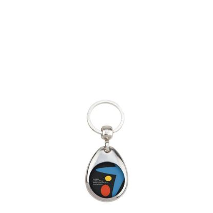 Εικόνα της KEYRING METAL 2sided - Diam.25mm (pack 100)