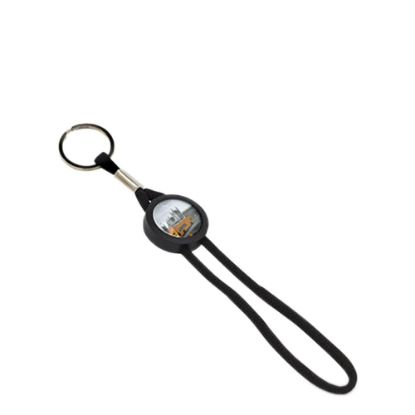 Picture of KEYRING - BLACK wrist band adjustable (pack 10)