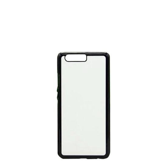 Picture of HUAWEI case (P10+) TPU BLACK with Alum. Insert 