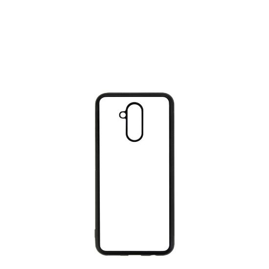 Picture of HUAWEI case (MATE 20 Lite) TPU BLACK with Alum. Insert 