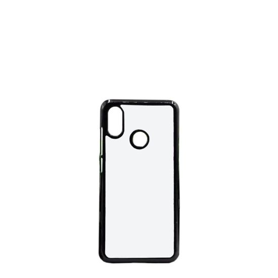 Picture of XiaoMi case (Mi 8) PC BLACK with Alum. Insert 