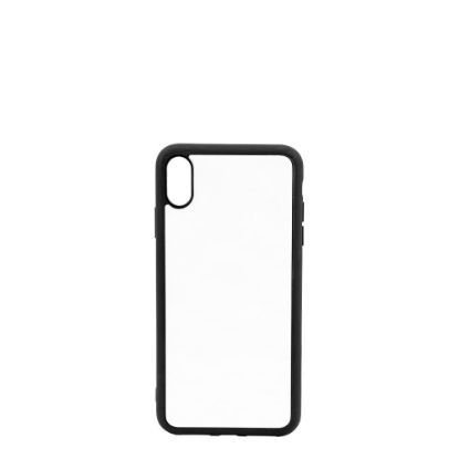 Picture of APPLE case (iPHONE X, XS) TPU BLACK with Alum. Insert 