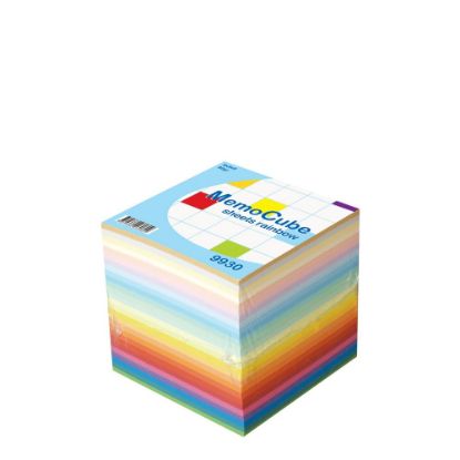 Εικόνα της MEMO CUBE 9x9 *SHEET* rainbow (910sh.)