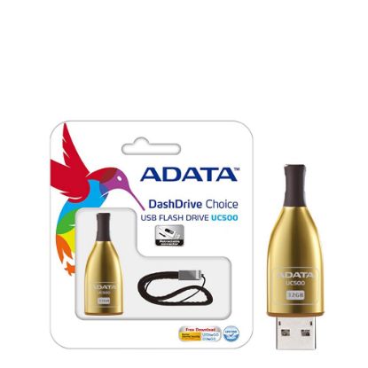 Εικόνα της USB 2.0 - ADATA UC500 (GOLD) 32GB 
