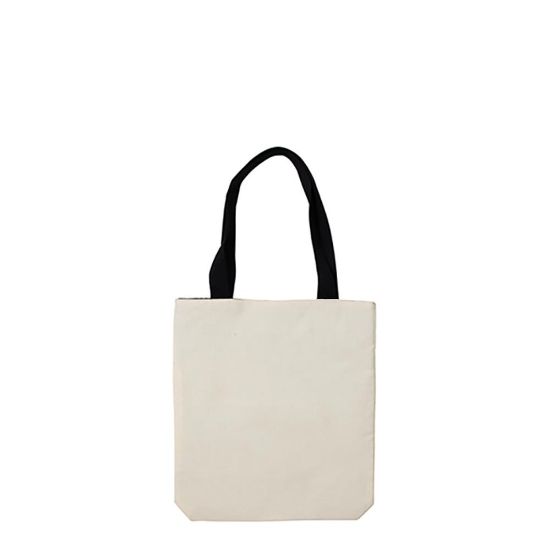 Picture of Shopping Bag 34x38cm (LINEN white) Black cloth inside + Pocket