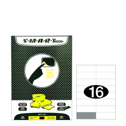 Picture of Smart Labels (105x36) 16 labels White/100sh