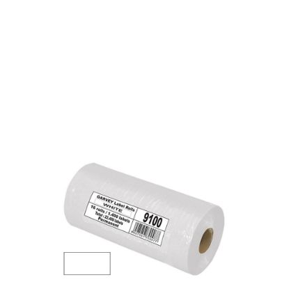 Picture of PITNEY ROLL 10x19mm (1 Line) WHITE permanent