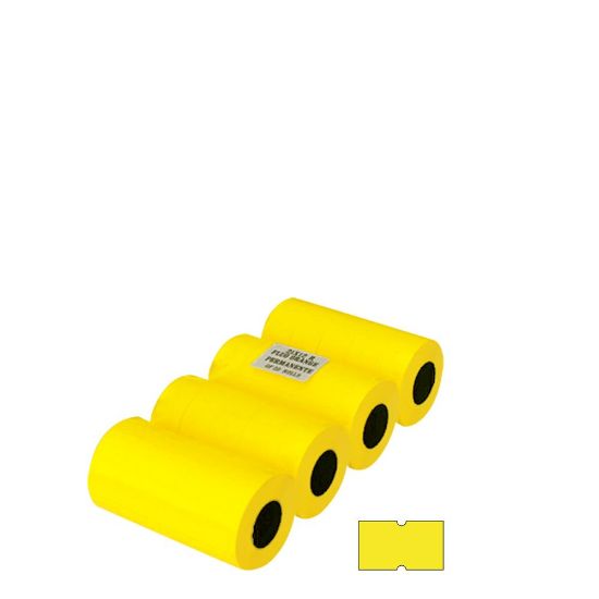Picture of JOLLY BLISTER 20 ROLLS - 21X12 (YELLOW) PERMANENT