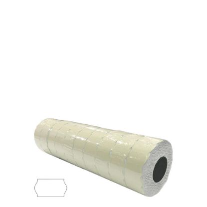 Εικόνα της Label Rolls (Blister 22x12 mm) WHITE permanent