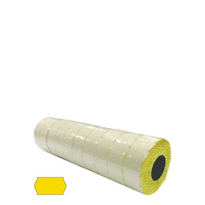 Picture of Label Rolls (Blister 22x12 mm) YELLOW removable