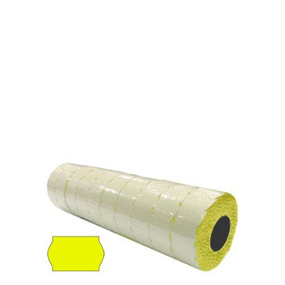 Picture of BLISTER 10 ROLLS - 26x16 WR (YELLOW) FLUO - PERMANENT
