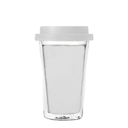 Picture of Tumbler Mug 400ml (Plastic) CLEAR air wall