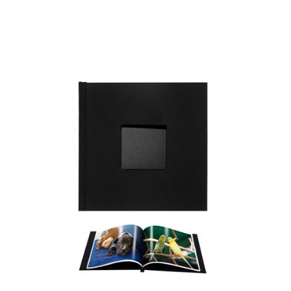 Εικόνα της Pinchbook 20.3x20.3cm Window (Black Cloth) Landscape