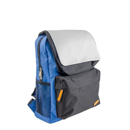 Picture of KIDS SCHOOL BAG - BLUE with BLACK pocket