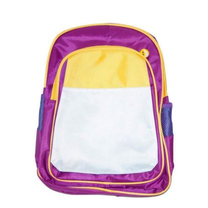 Picture of KIDS BACKPACK (PURPLE yellow) 41x30x15cm
