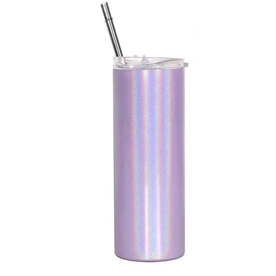 Picture of Skinny Tumbler 20oz PURPLE Sparkling