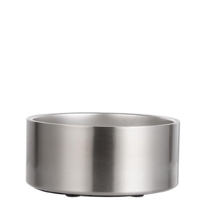 Picture of PET BOWL SILVER Stainless Steel (7.2H.x18.3D. cm)