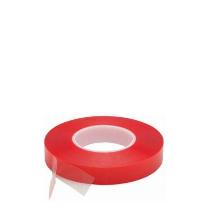 Picture of Double sided Tape (343) 12mm x 50m - PET Red