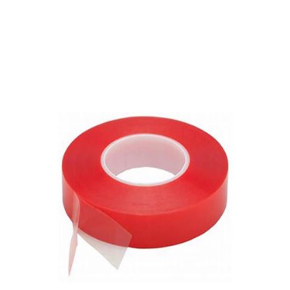 Picture of Double sided Tape (343) 25mm x 50m - PET Red