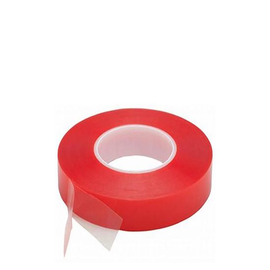 Picture of Double sided Tape (343) 25mm x 50m - PET Red