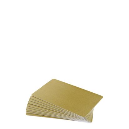 Picture of PVC Cards (GOLD) Plain 85x55mm - 100 cards