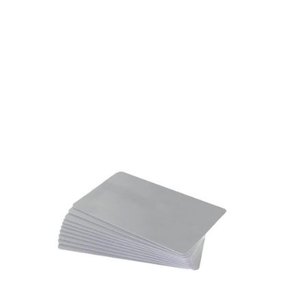 Picture of PVC Cards (SILVER) Plain 85x55mm - 100 cards
