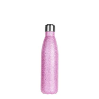 Picture of Bowling Bottle 500ml (Glitter Pink) 
