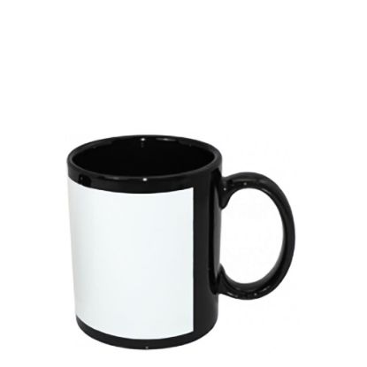 Picture of MUG 11oz - FULL COLOR with patch -BLACK