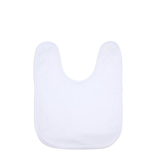 Picture of Baby Bib - WHITE 27.5x35cm