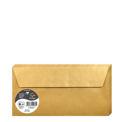 Εικόνα της Pollen Envelopes 110x220mm (120gr) GOLD