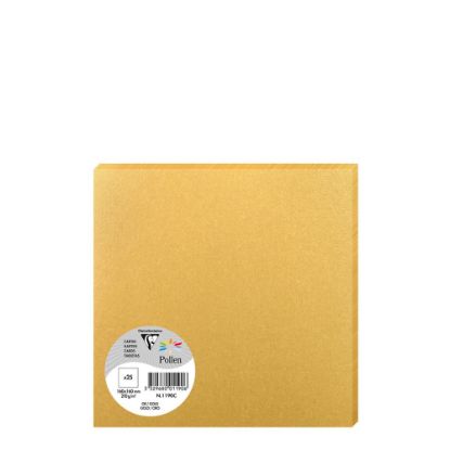 Εικόνα της Pollen Cards 160x160mm (210gr) GOLD